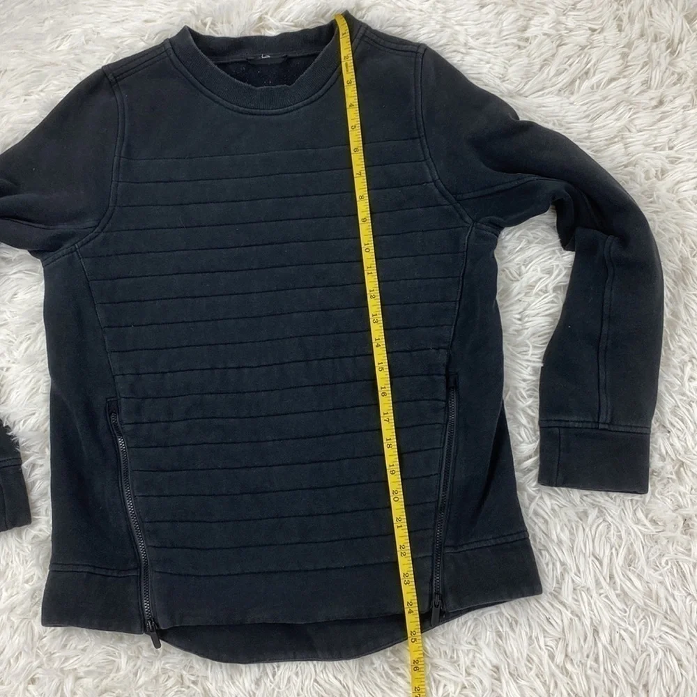 Lululemon Fleece Be True Crew Black